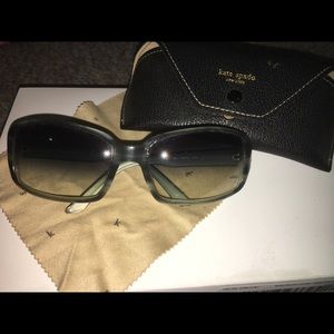 Blue Kate Spade Sunglasses
